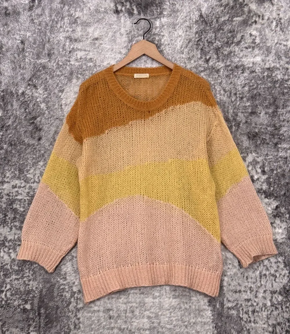 Stine Goya Sweater XS Womens Mohair Soft Pastel Pullover Oversize